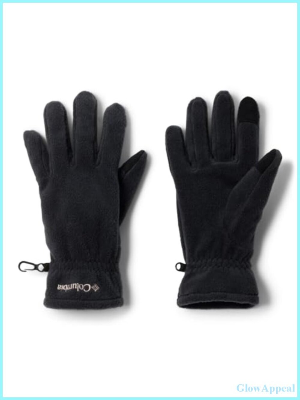 Fleece Gloves with Touchscreen Fingertips - Non-Slip Grip